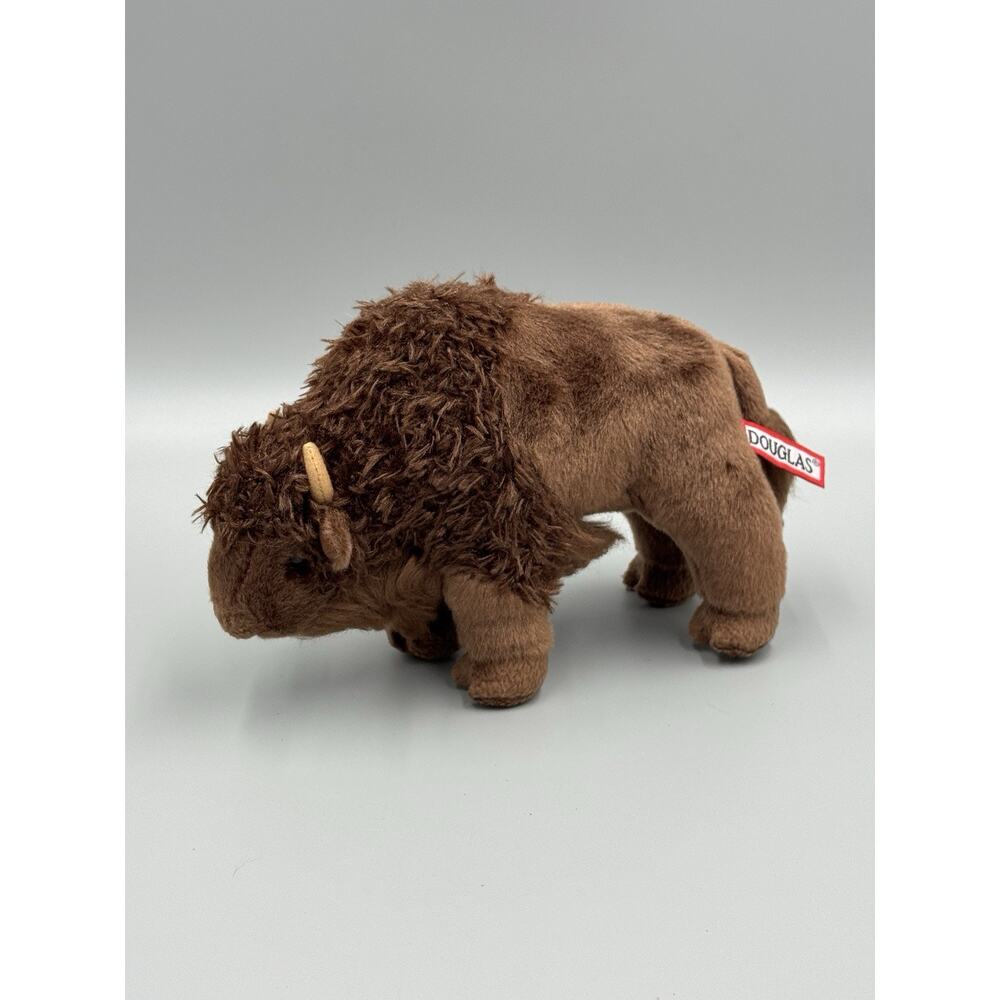 Douglas Buffalo Brown Bison Ox‎ Bull Plush 8” Stuffed Animal